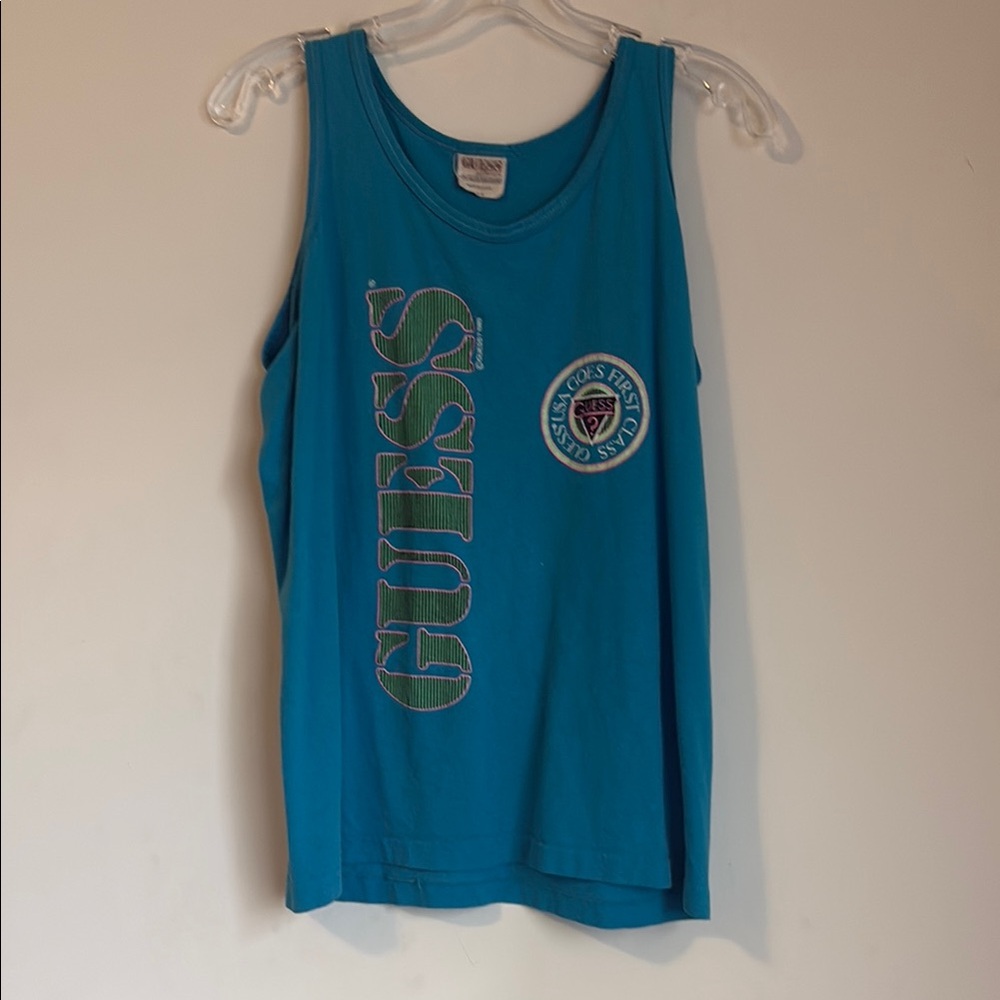 Guess Blue Tank Top